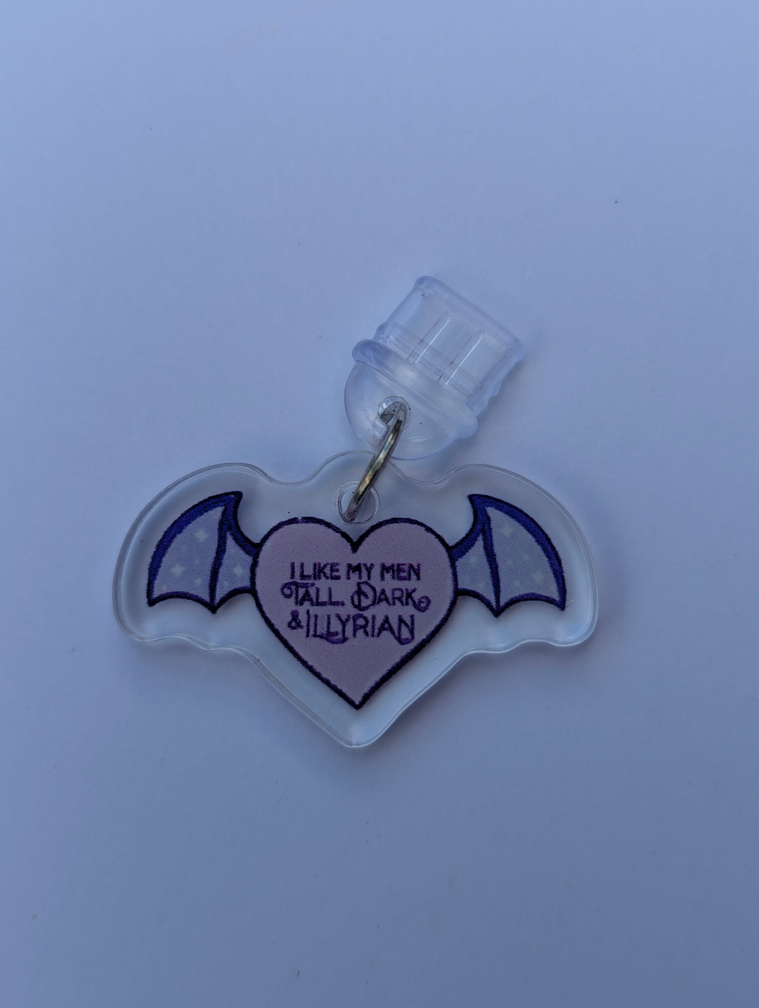 Tall, Dark & Illyrian Kindle Charm for USB-C Port - Decorate your E-Readers or Phone
