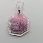 Pink Pony Book Club Kindle Charm for USB-C Port - Decorate your E-Readers or Phone