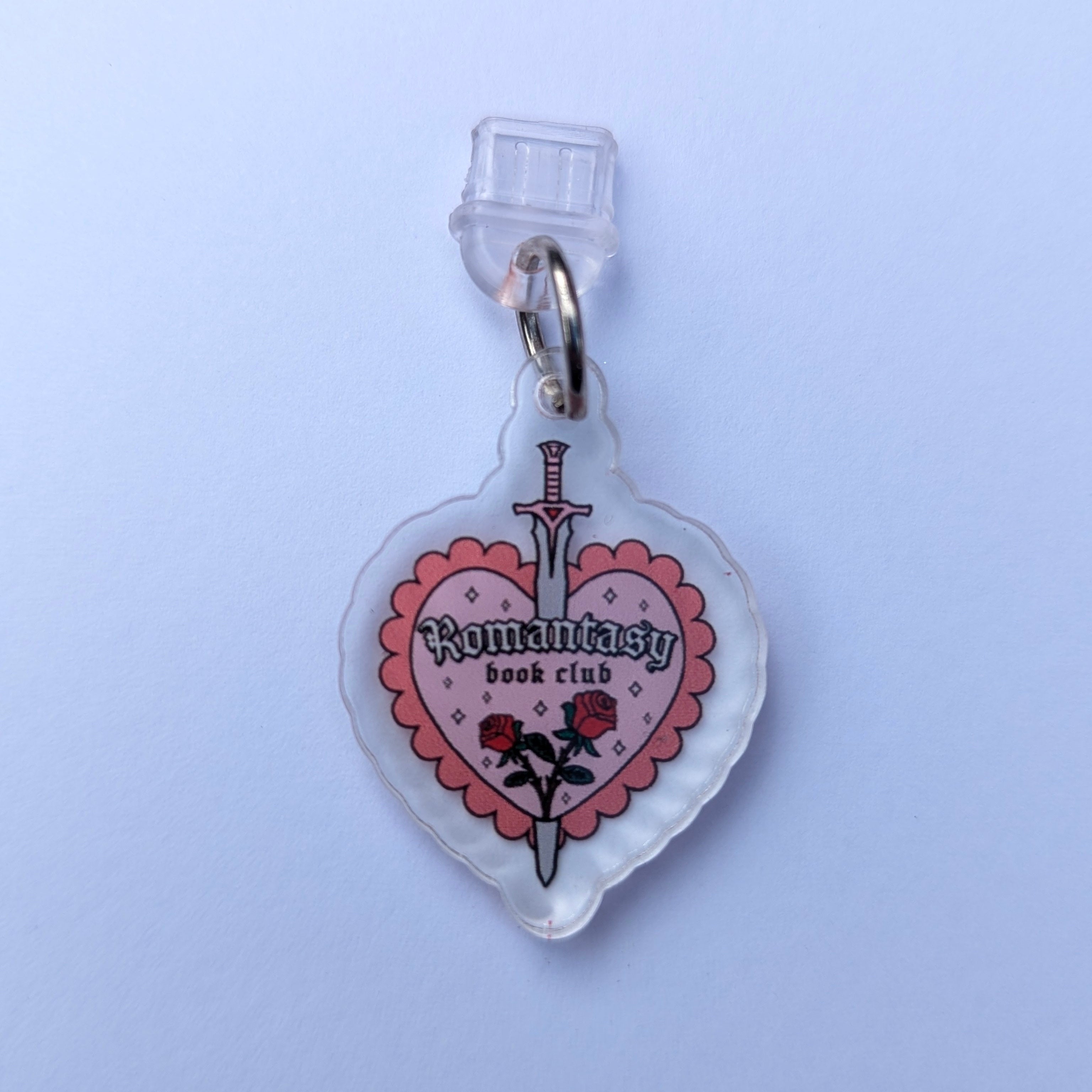 Romantasy Sword Kindle Charm for USB-C Port - Decorate your E-Readers or Phone