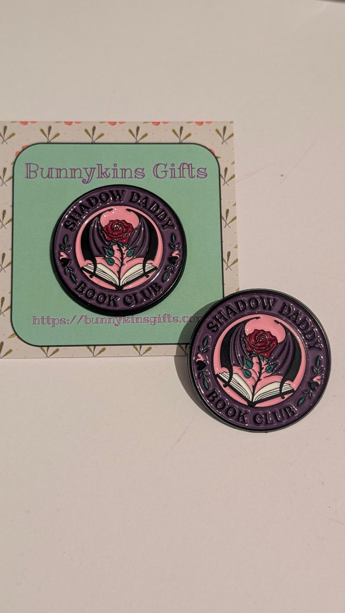 Shadow Daddy Enamel Pin Badge