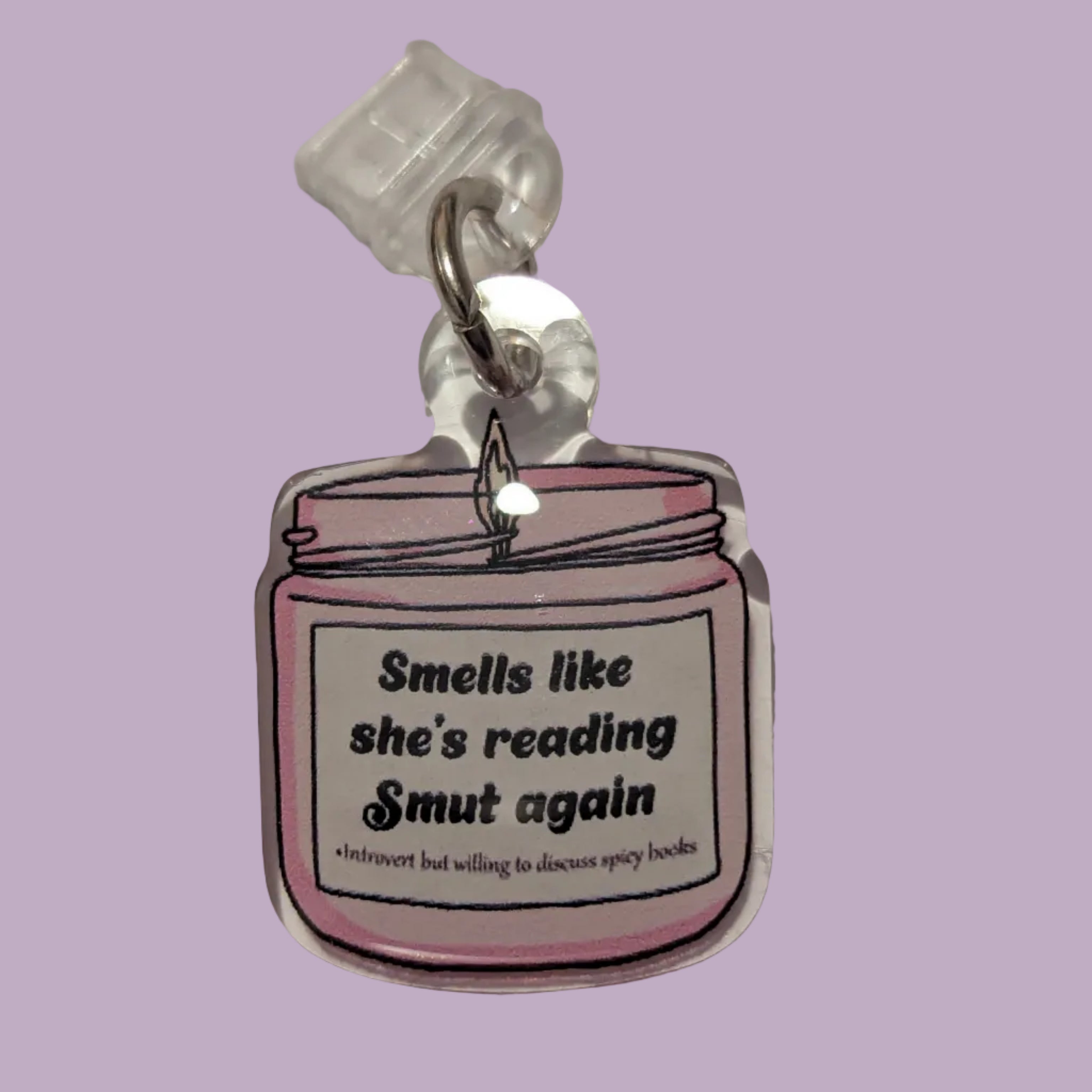 Deluxe Smells like Reading Smut Kindle Charm for USB-C Port - Decorate your E-Readers or Phone