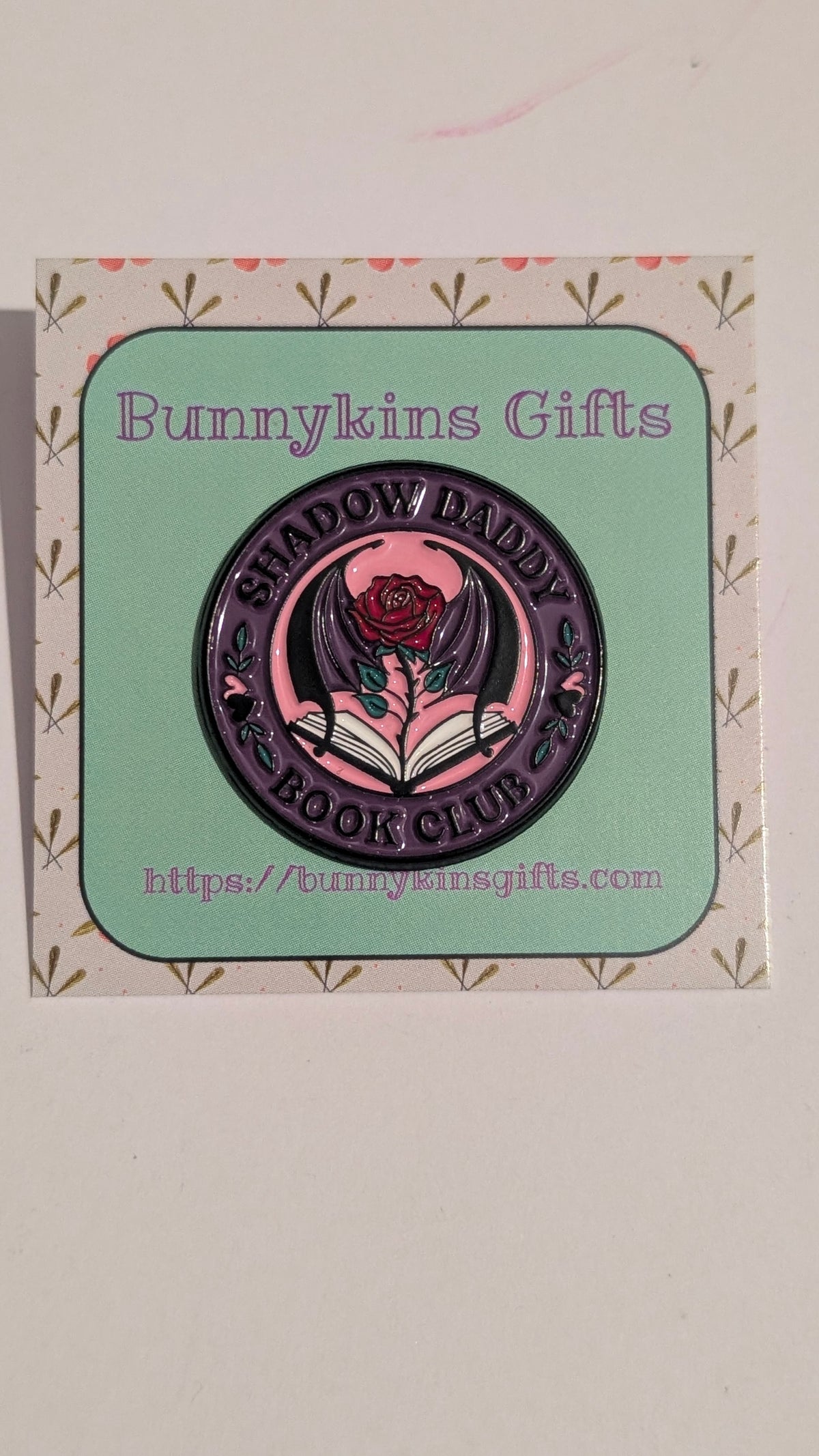 Shadow Daddy Enamel Pin Badge