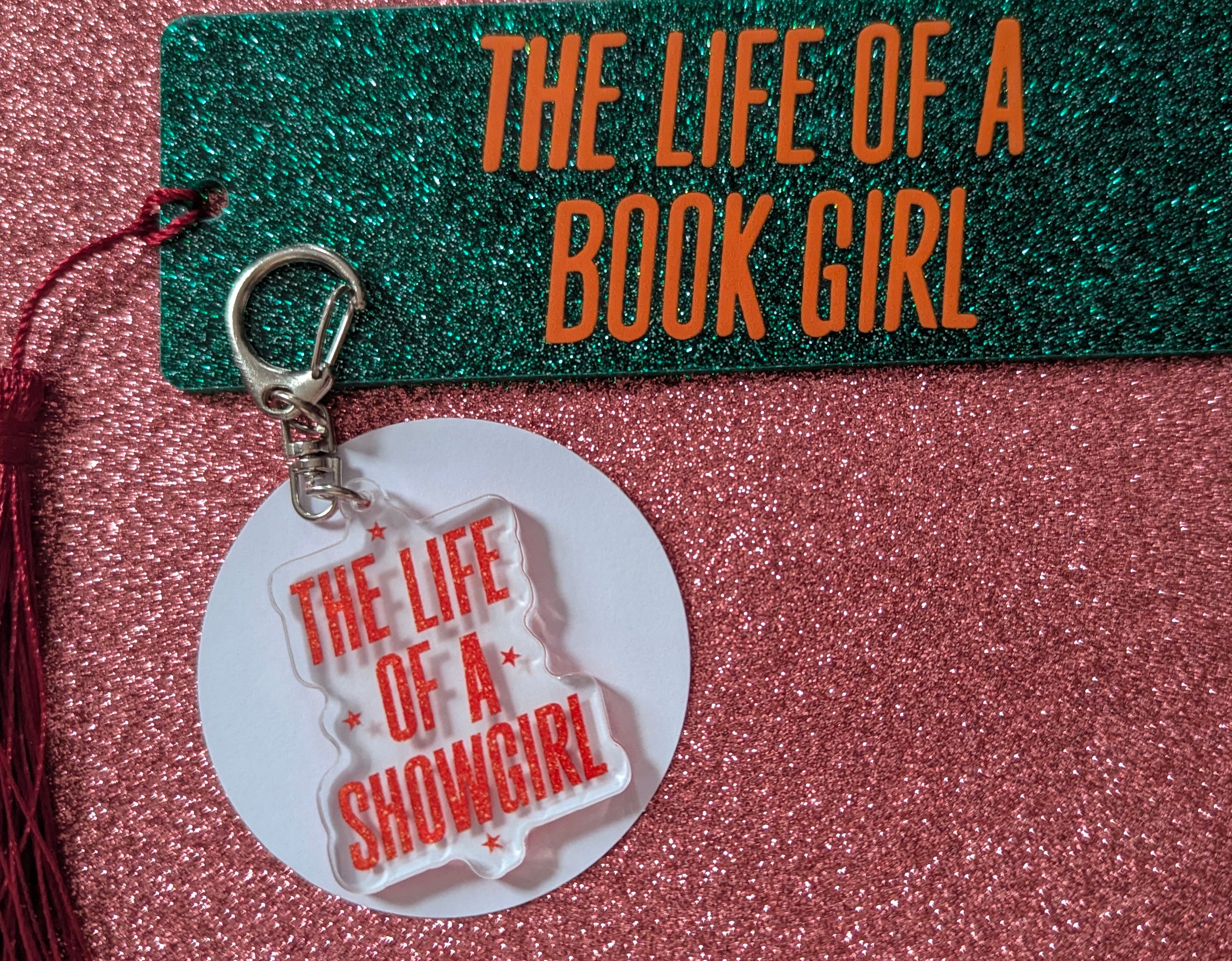 Book Girl Bookmark & Keyring Set - Life of a Bookgirl