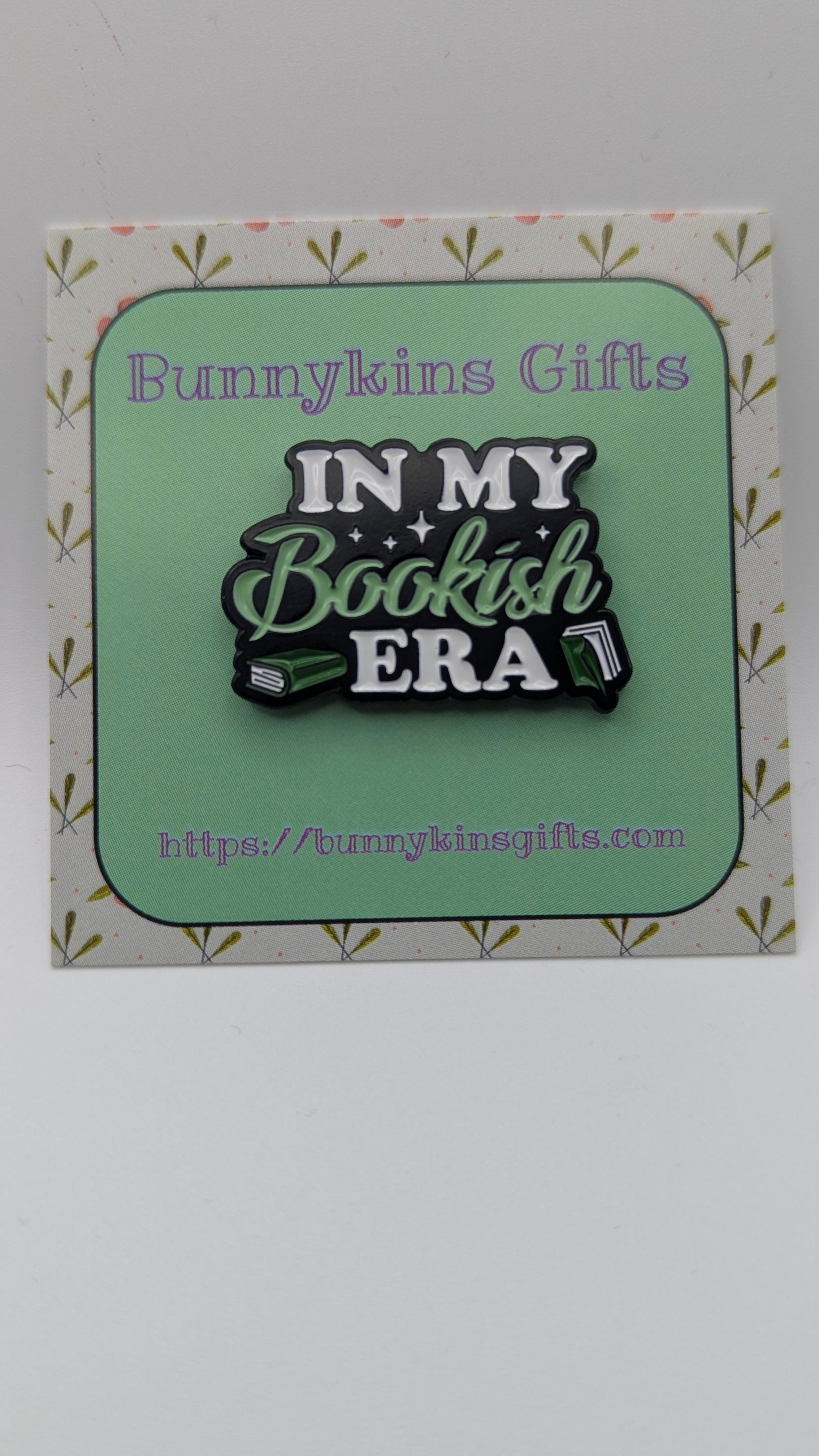 In My Bookish Era Enamel Pin Badge