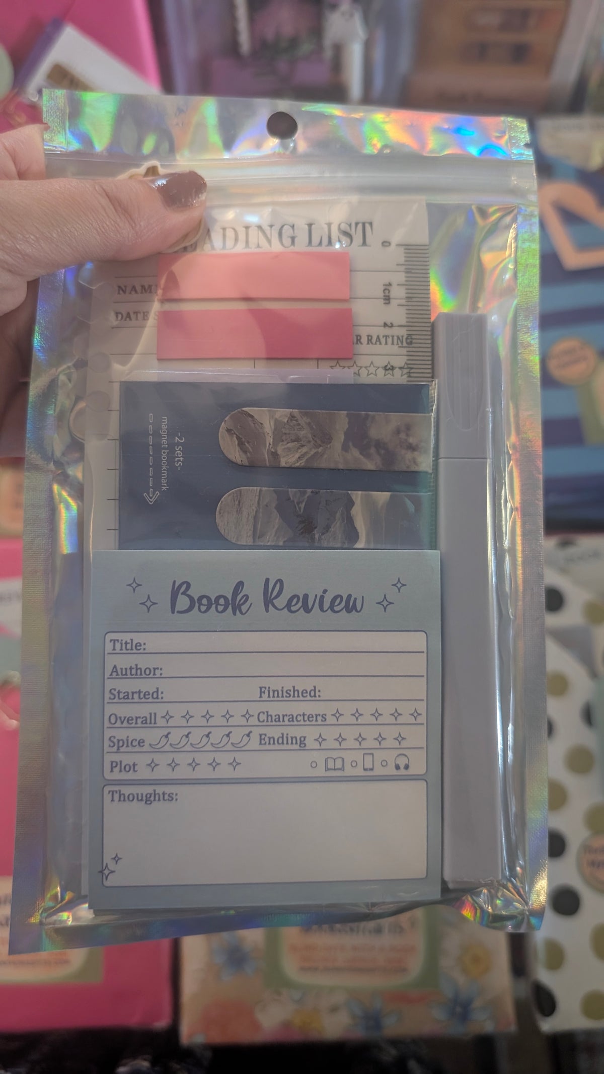 Annotation Starter Set - Book Review & Tracker