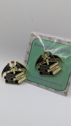 Fantasy Book Club Sword Enamel Pin Badge