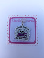 Dark Romance Book Club Skull Kindle Charm for USB-C Port - Decorate your E-Readers or Phone
