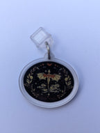 Black Dragon Wings Kindle Charm for USB-C Port - Decorate your E-Readers or Phone