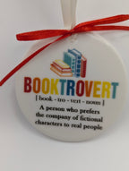 Booktrovert Ceramic Bookshelf Decoration
