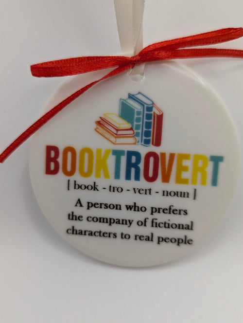 Booktrovert Ceramic Bookshelf Decoration