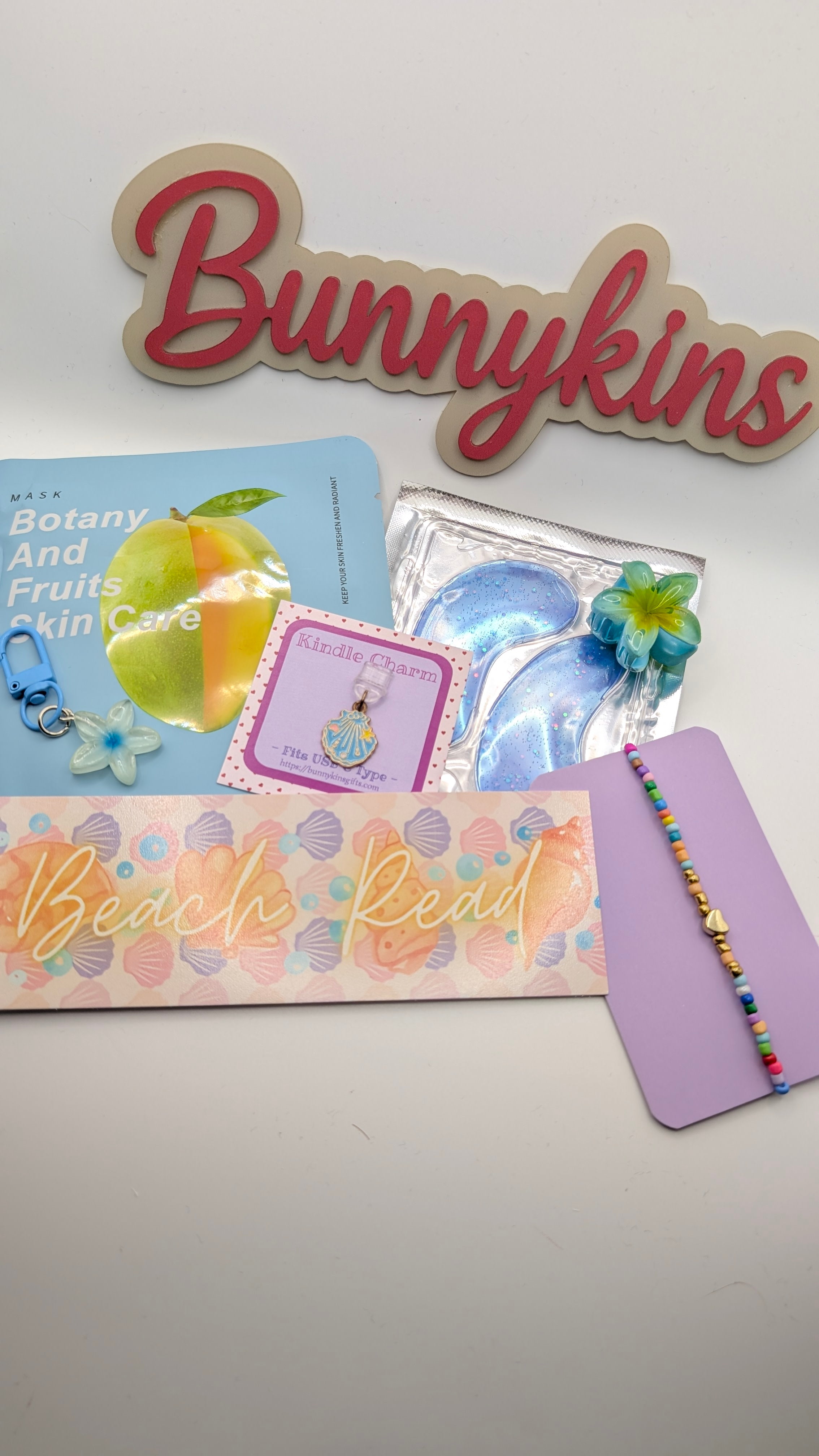 Summer Themed Set with Bookmark and Kindle Charm