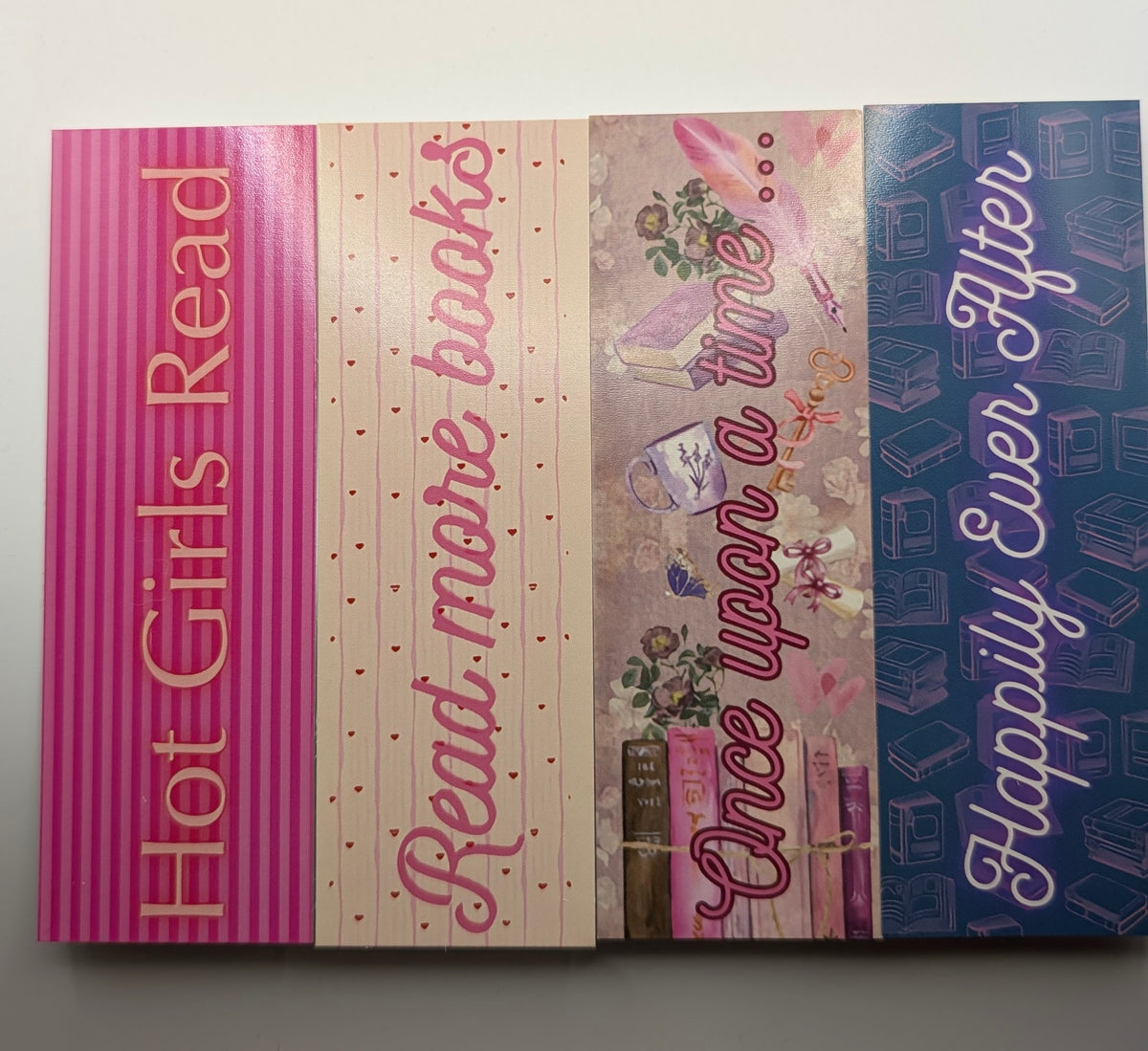 Bookish Phrases Bookmark Bundle - Set of 4
