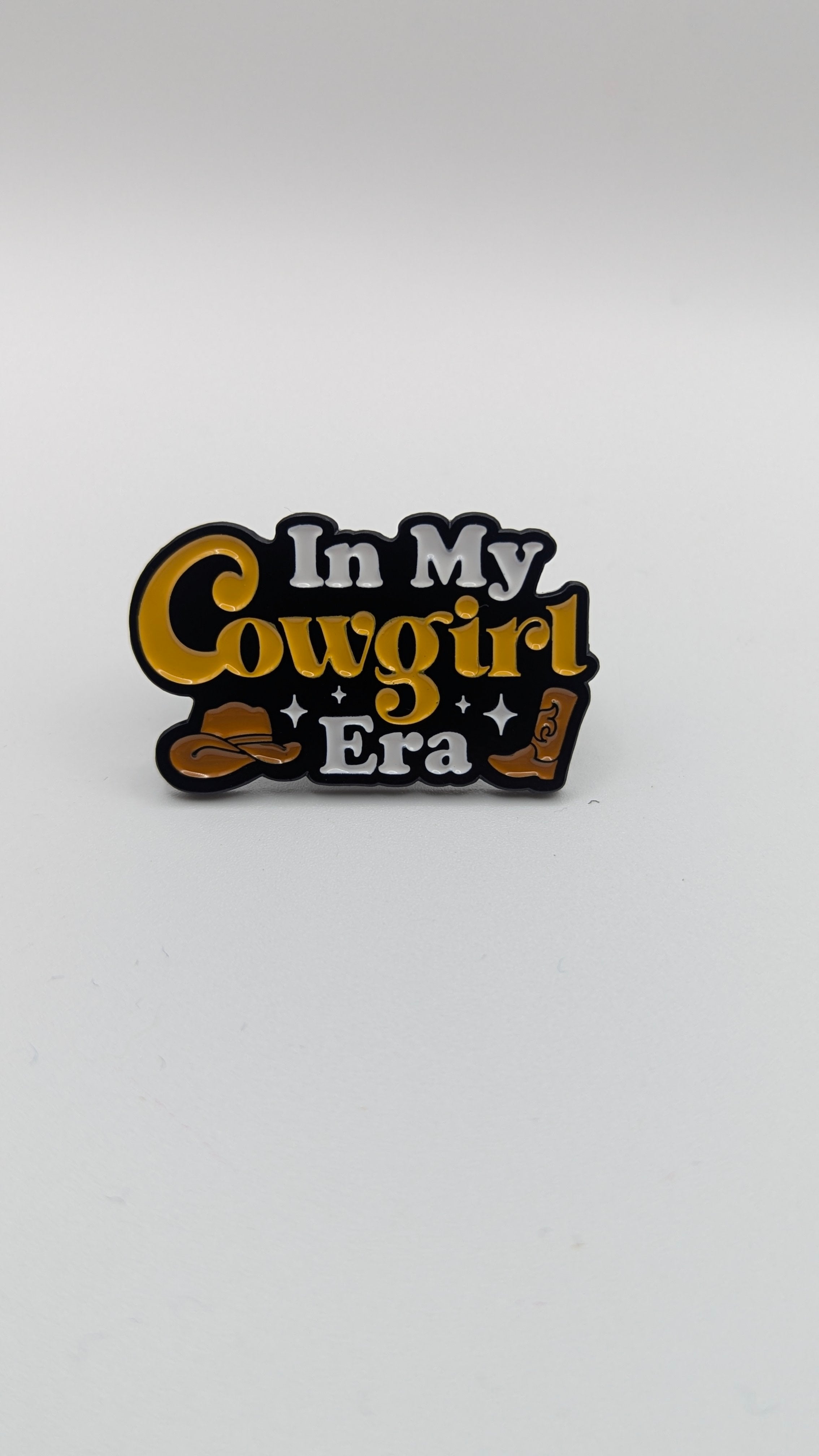 In My Cowboy Era Enamel Pin Badge
