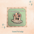 Forever Working on my TBR Enamel Pin Badge