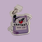 Fantasy Book Club Kindle Charm for USB-C Port - Decorate your E-Readers or Phone
