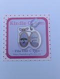 Fantasy Girlie Locket Kindle Charm for USB-C Port - Decorate your E-Readers or Phone