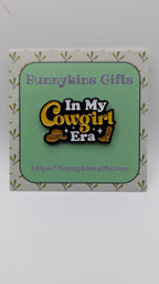 In My Cowboy Era Enamel Pin Badge