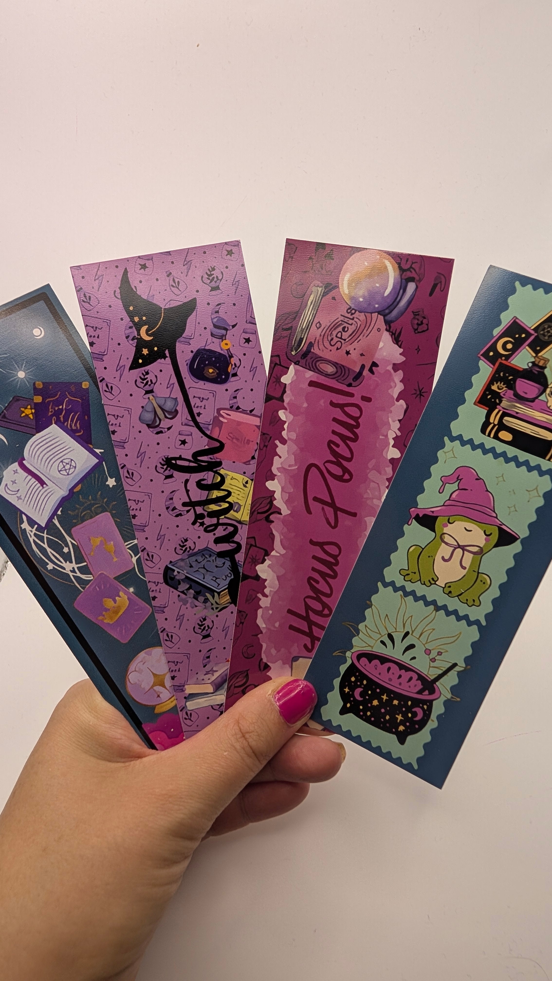 Mystic Witchy Vibes Bookmark Bundle - Set of 4