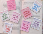 Library Card Magnetic Bookmark