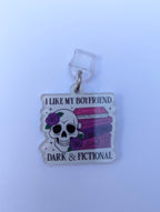 Dark & Fictional Kindle Charm for USB-C Port - Decorate your E-Readers or Phone