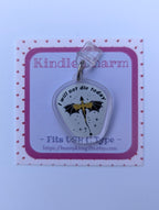 I Will Not Die Today Dragon Kindle Charm for USB-C Port - Decorate your E-Readers or Phone