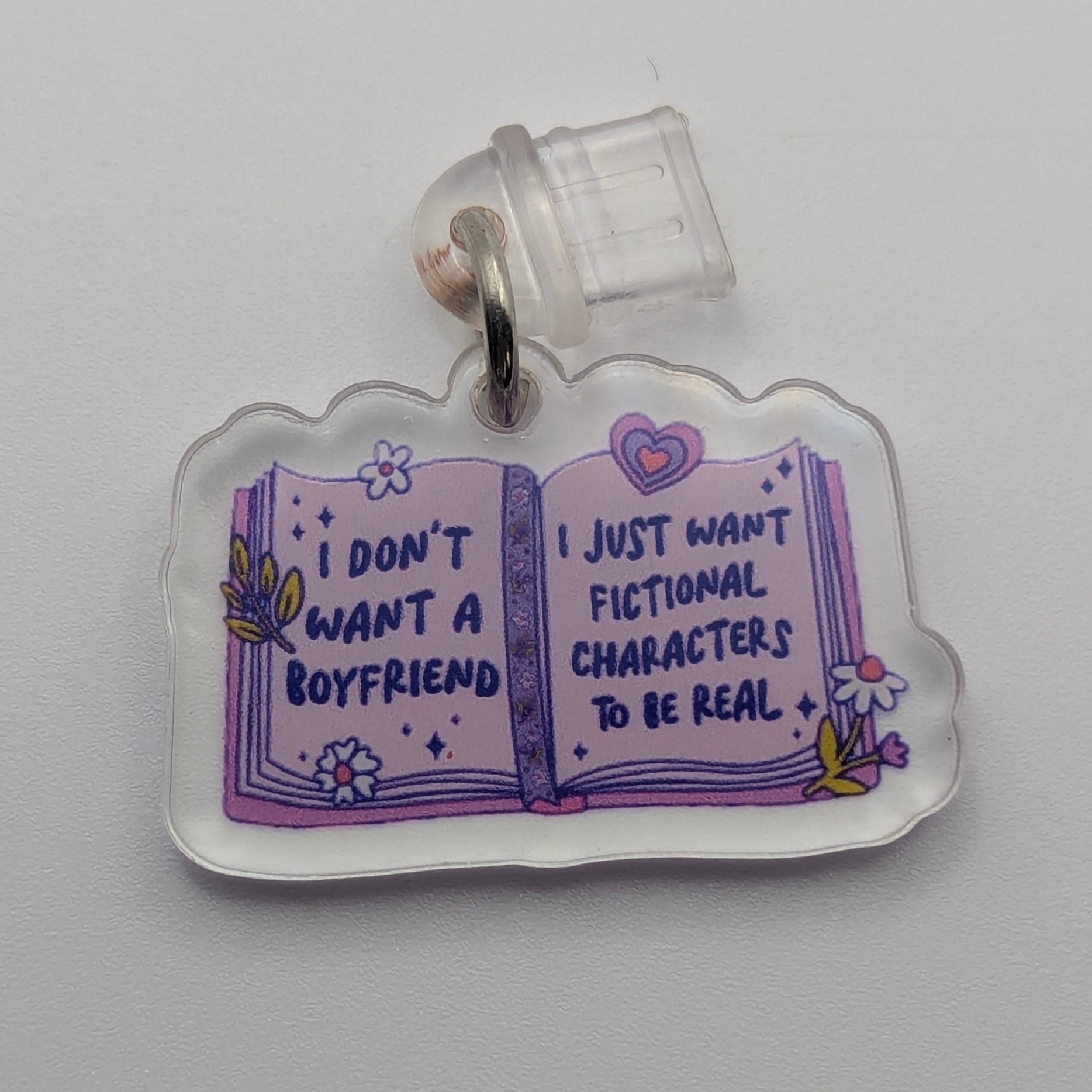 Fictional Characters Kindle Charm for USB-C Port - Decorate your E-Readers or Phone