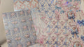 Kindle Inserts Mystery Pack - Blue Bows Regency Themed