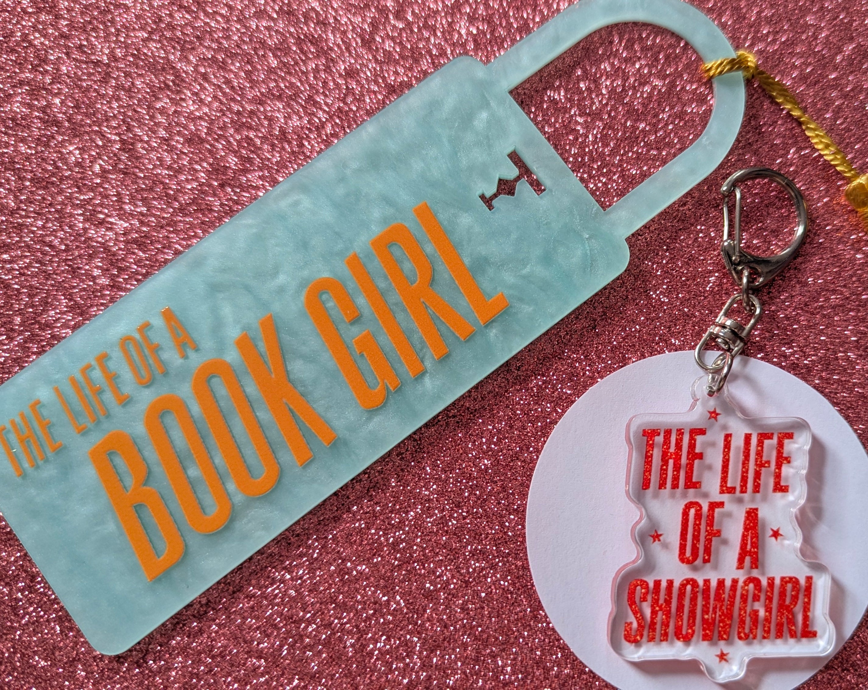 Book Girl Bookmark & Keyring Set - Life of a Bookgirl
