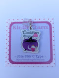 Cauldron Kindle Charm for USB-C Port - Decorate your E-Readers or Phone