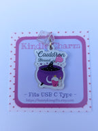 Cauldron Kindle Charm for USB-C Port - Decorate your E-Readers or Phone