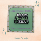 In My Bookish Era Enamel Pin Badge