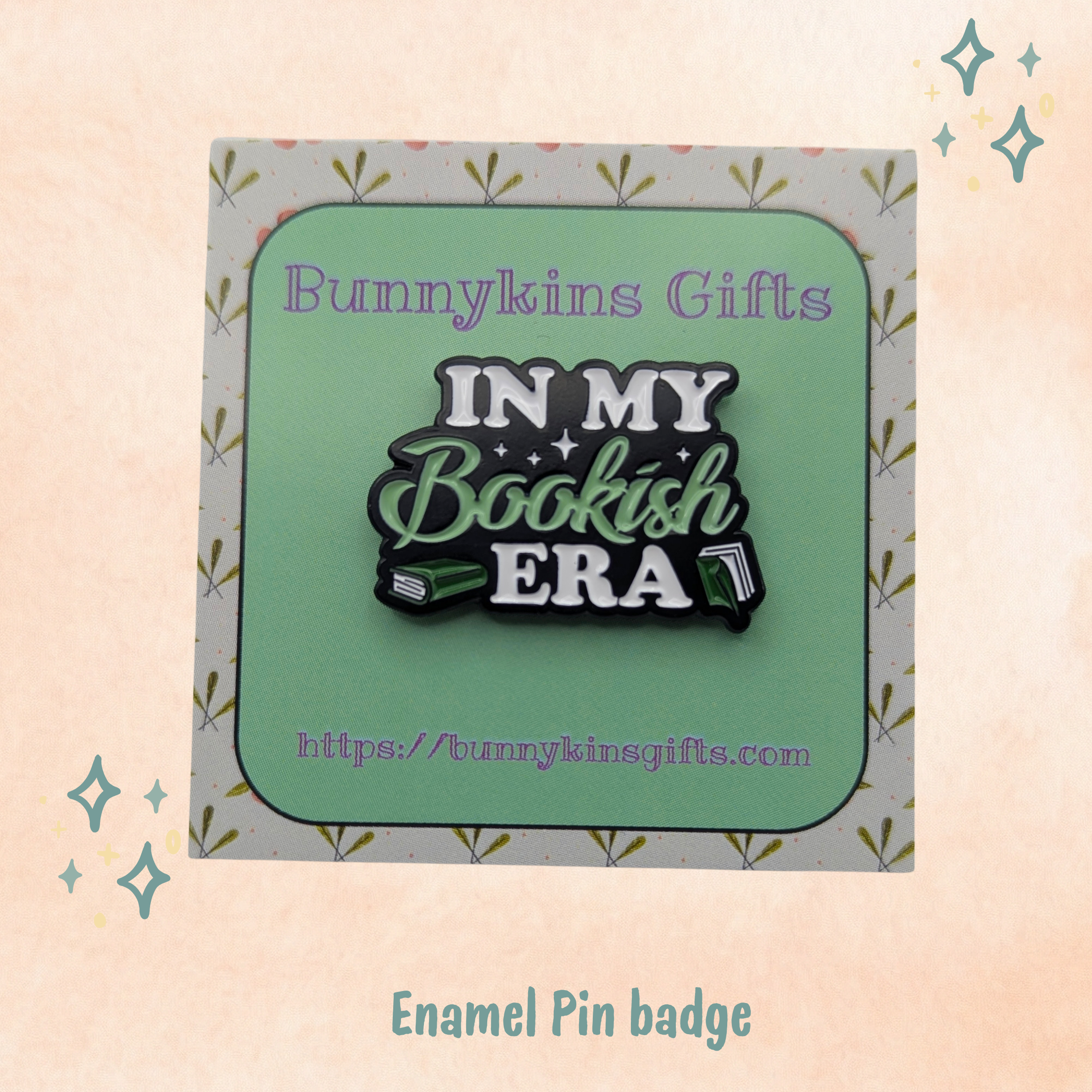 In My Bookish Era Enamel Pin Badge