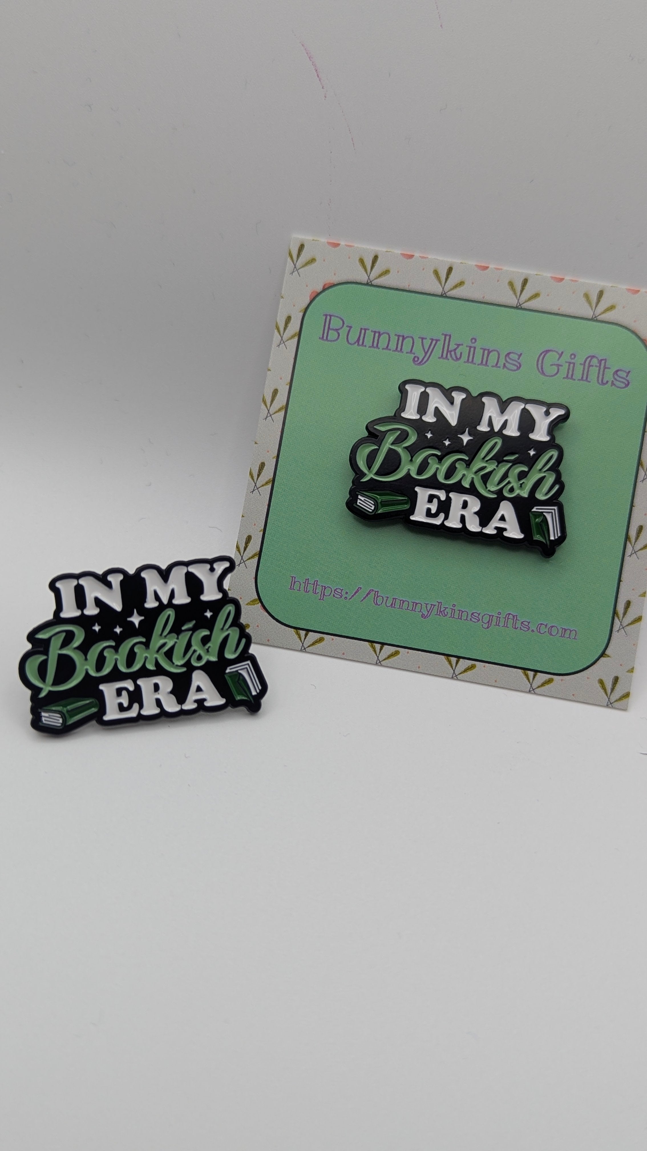 In My Bookish Era Enamel Pin Badge