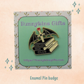 Fantasy Book Club Sword Enamel Pin Badge