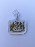 White Dragon Wings Kindle Charm for USB-C Port - Decorate your E-Readers or Phone