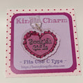 Bookish Girlie Kindle Charm for USB-C Port - Decorate your E-Readers or Phone