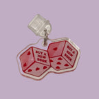 Decision Dice Kindle Charm for USB-C Port - Decorate your E-Readers or Phone