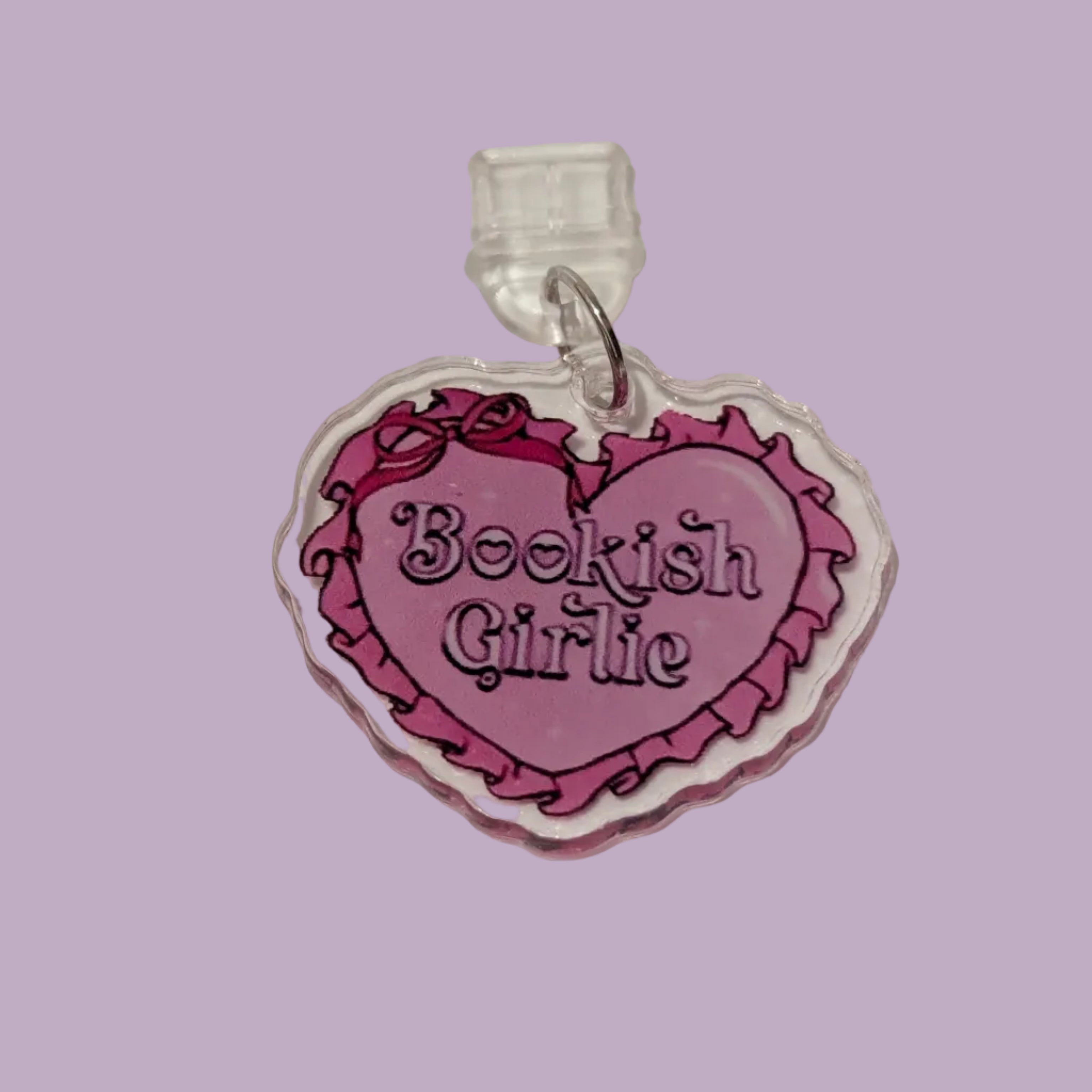 Bookish Girlie Kindle Charm for USB-C Port - Decorate your E-Readers or Phone