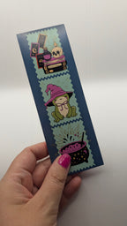 Mystic Frog & Cauldron Bookmark