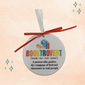 Booktrovert Ceramic Bookshelf Decoration