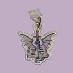 Dragon Do Not Yield Kindle Charm for USB-C Port - Decorate your E-Readers or Phone