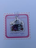 Romantasy Book Dragon Kindle Charm for USB-C Port - Decorate your E-Readers or Phone