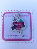 Villians Do It Better Kindle Charm for USB-C Port - Decorate your E-Readers or Phone