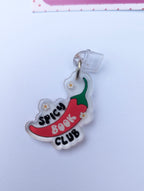 Spicy Book Club Kindle Charm for USB-C Port - Decorate your E-Readers or Phone