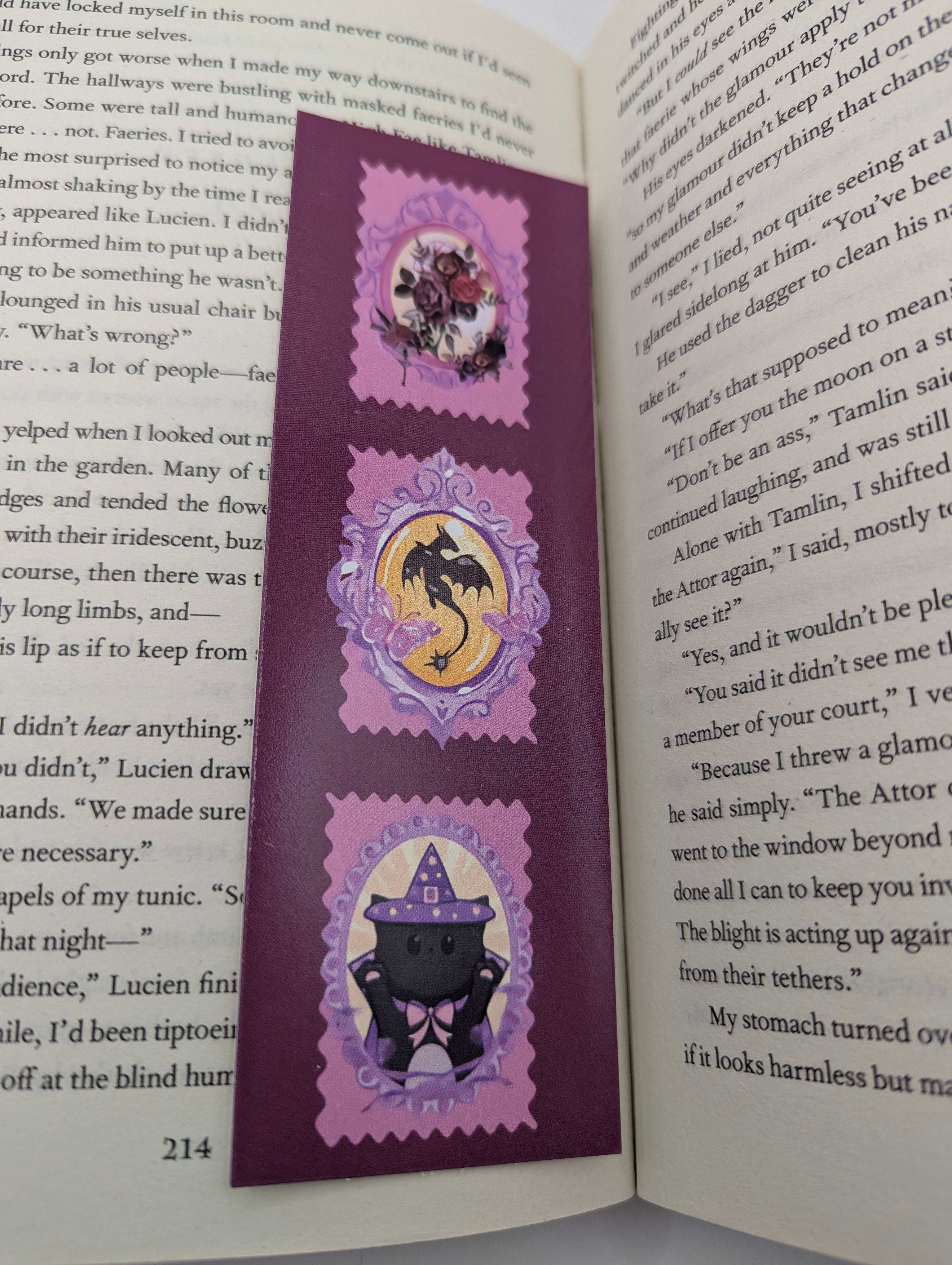 Fantasy Cat Bookmark