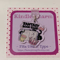 Fantasy Book Club Crown Kindle Charm for USB-C Port - Decorate your E-Readers or Phone