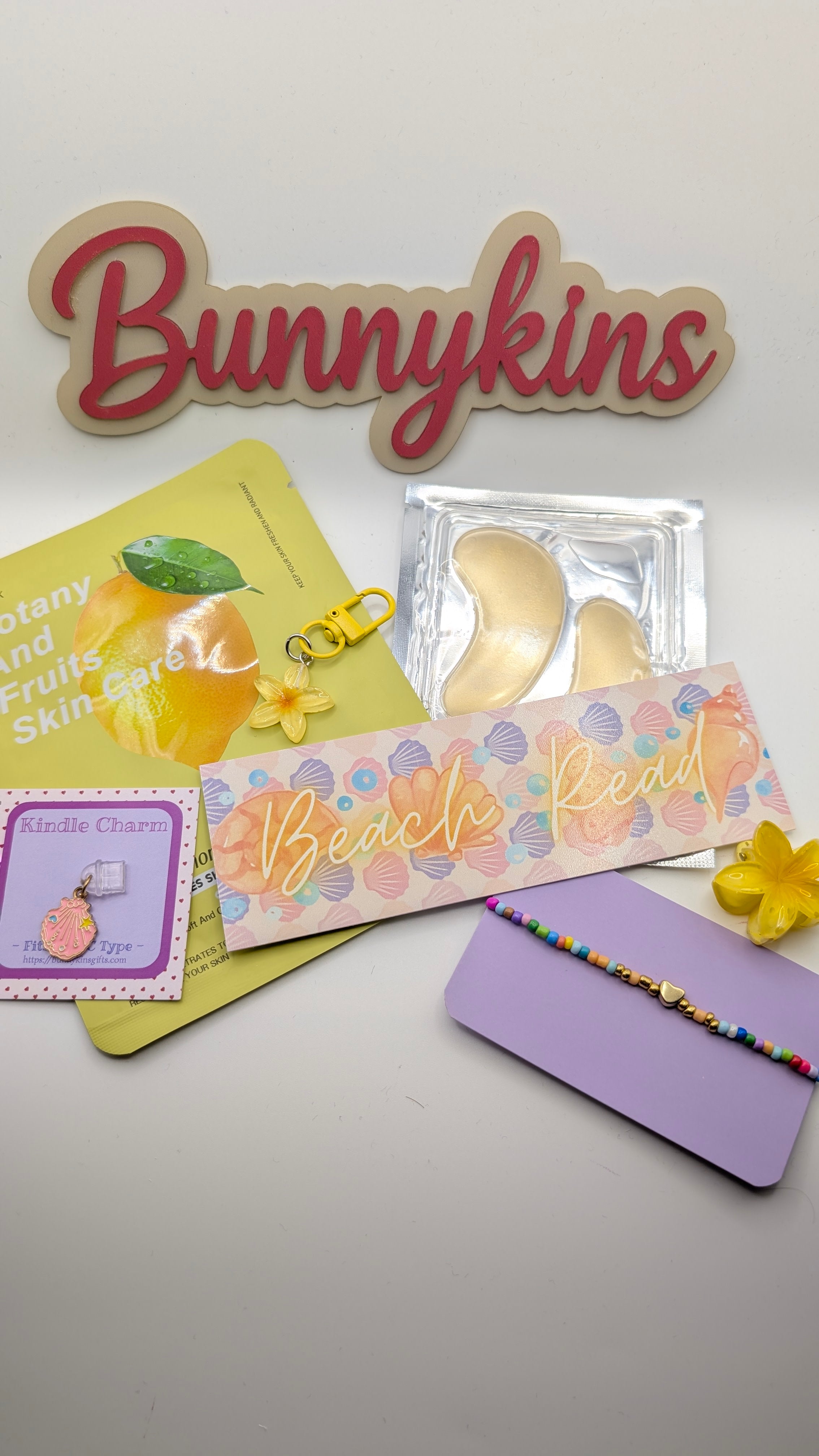 Summer Themed Set with Bookmark and Kindle Charm
